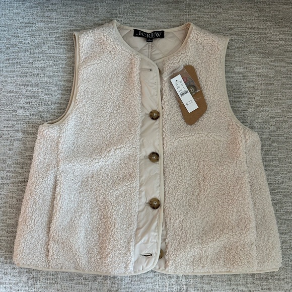 J Crew Reversible Puffer Vest with PrimaLoft - Picture 3 of 5